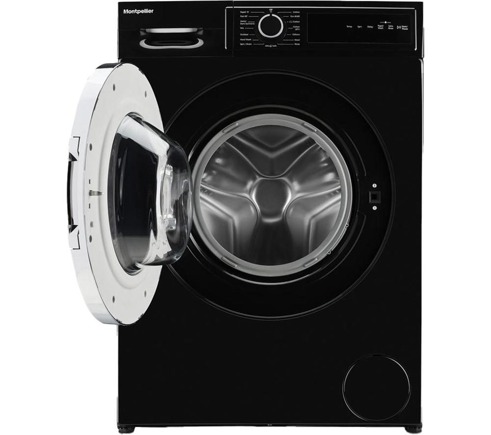 MONTPELLIER MWM814BLK 8 kg 1400 Spin Washing Machine - Black image number 3 of 7