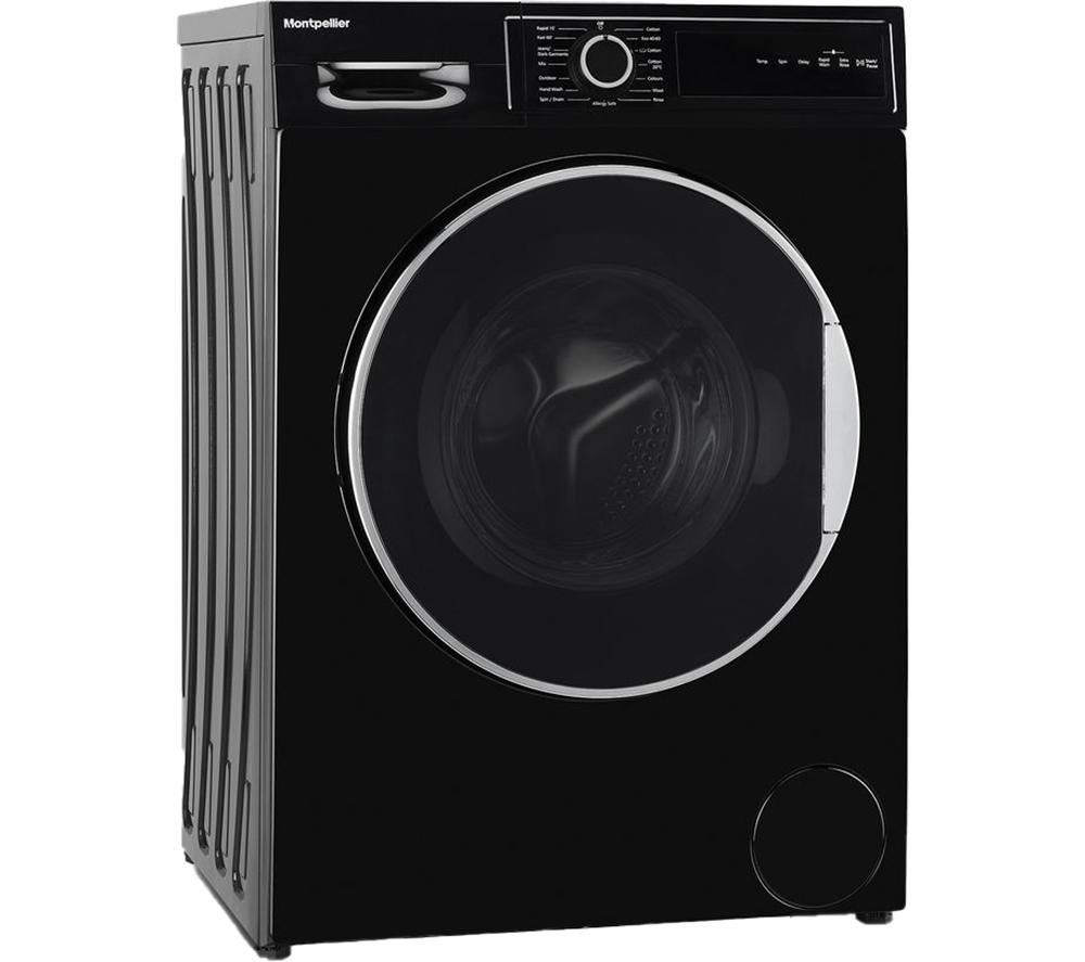 MONTPELLIER MWM814BLK 8 kg 1400 Spin Washing Machine - Black image number 4 of 7