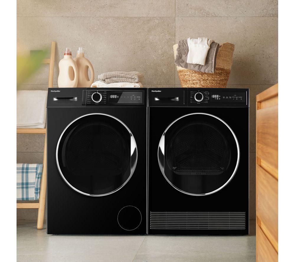 Buy MONTPELLIER MWM814BLK 8 kg 1400 Spin Washing Machine - Black