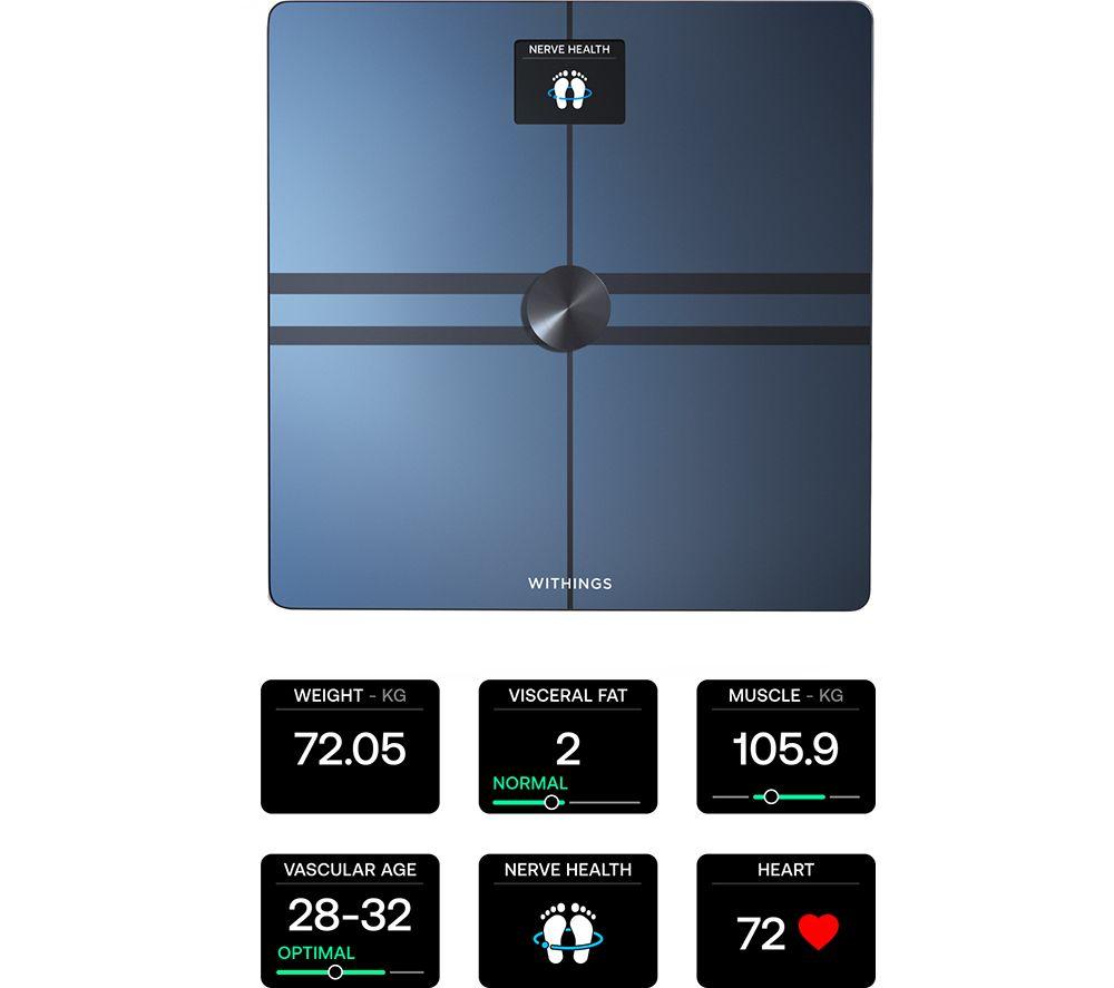 WITHINGS Body Comp Bathroom Scale - Black image number 4 of 11