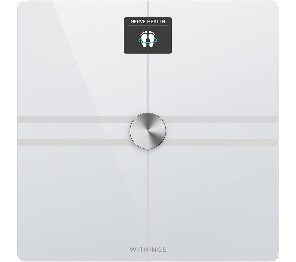 WITHINGS Body Comp Bathroom Scale - White, White