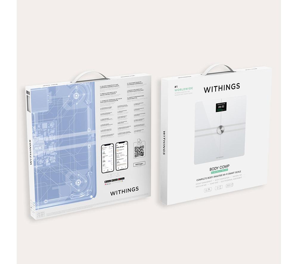WITHINGS Body Comp Bathroom Scale - White image number 11 of 11