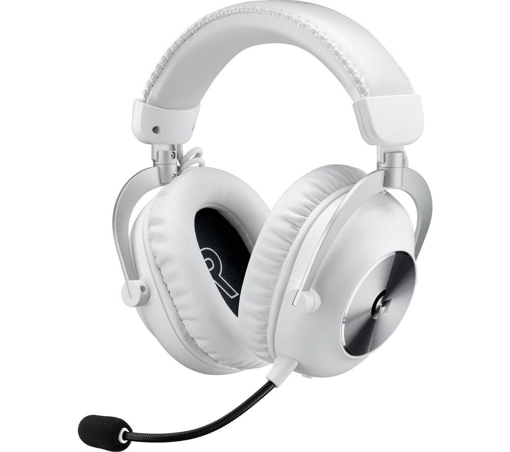 LOGITECH PRO X 2 LIGHTSPEED Wireless 7.1 Gaming Headset - White, White