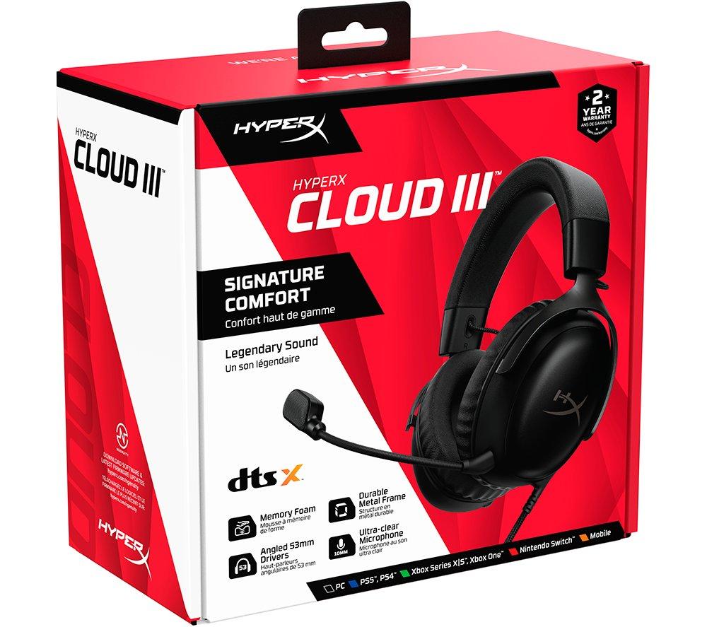 HYPERX Cloud III Gaming Headset - Black image number 15 of 16