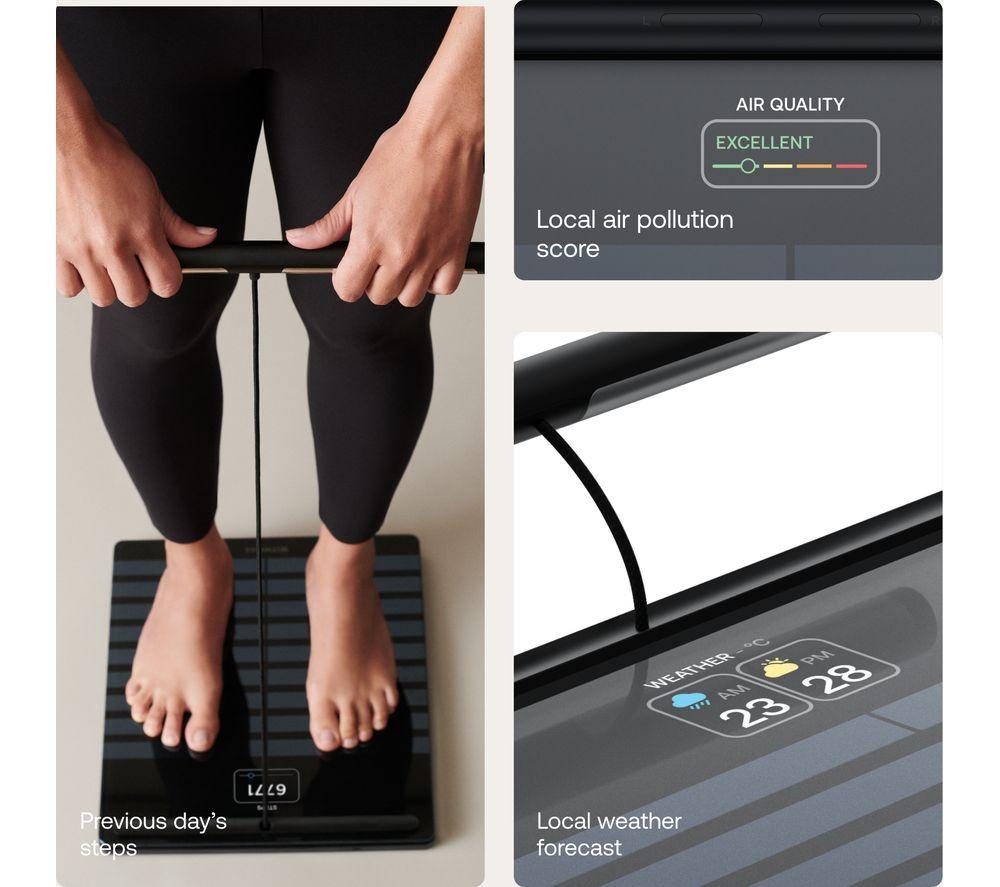 WITHINGS Body Scan Smart Scale - Black image number 8 of 10