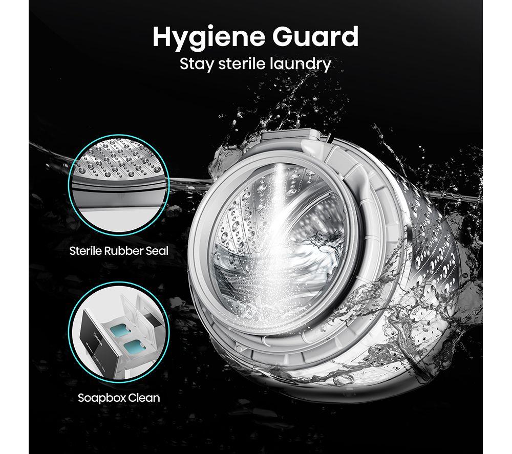 HISENSE 5S Series Auto Dosing WF5S1245BW WiFi-enabled 12 kg 1400 Spin Washing Machine - White image number 13 of 14