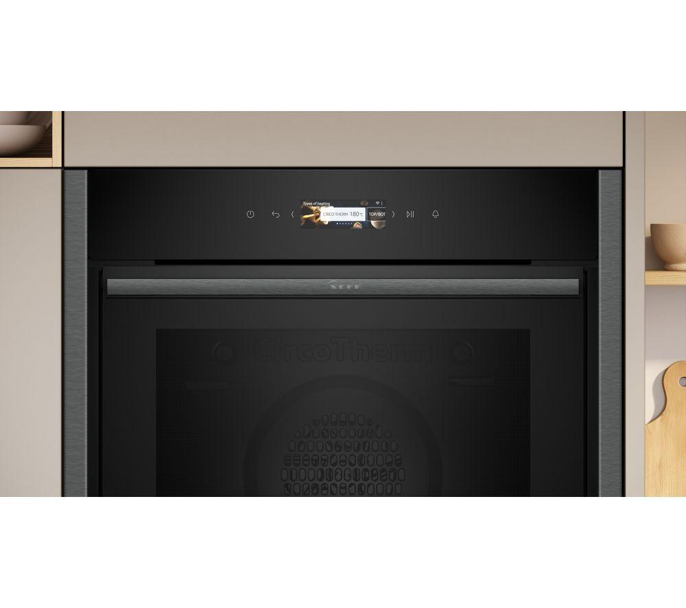 NEFF Slide&Hide N70 B54CR31G0B Electric Smart Oven - Graphite image number 2 of 5