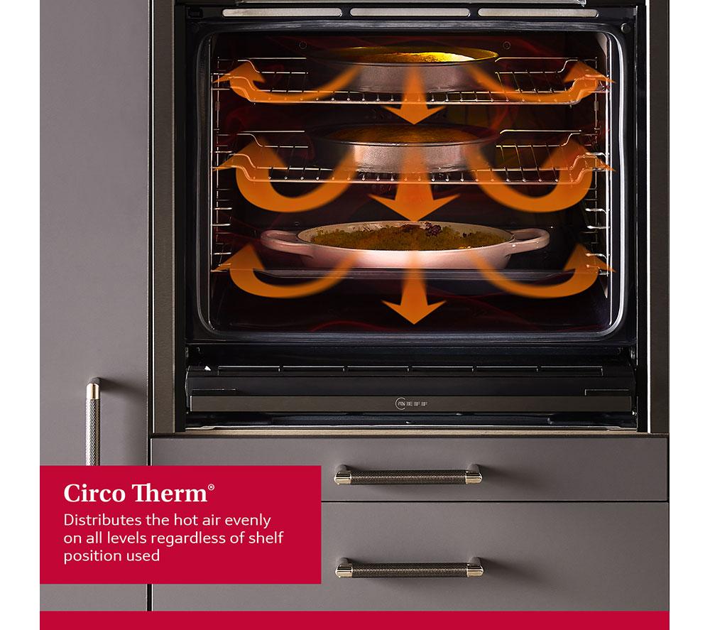 NEFF Slide&Hide N70 B54CR31N0B Built-in Oven - Stainless Steel image number 2 of 16