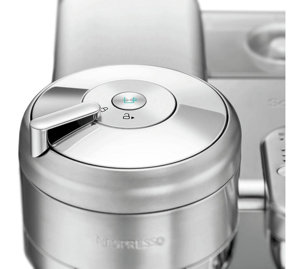 NESPRESSO by Sage Vertuo Creatista SVE850BST4GUK1 Smart Coffee Machine - Black & Stainless Steel image number 6 of 9