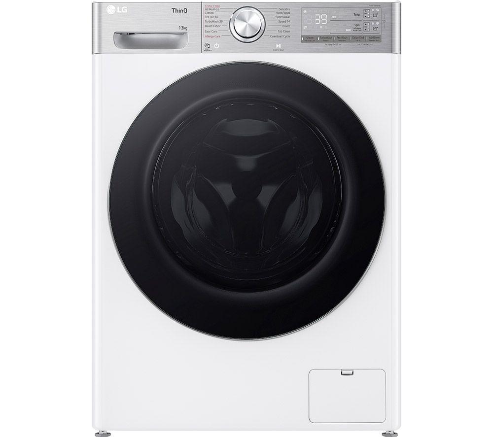 LG EZDispense F4Y913WCTA1 WiFi-enabled 13 kg 1400 Spin Washing Machine - White