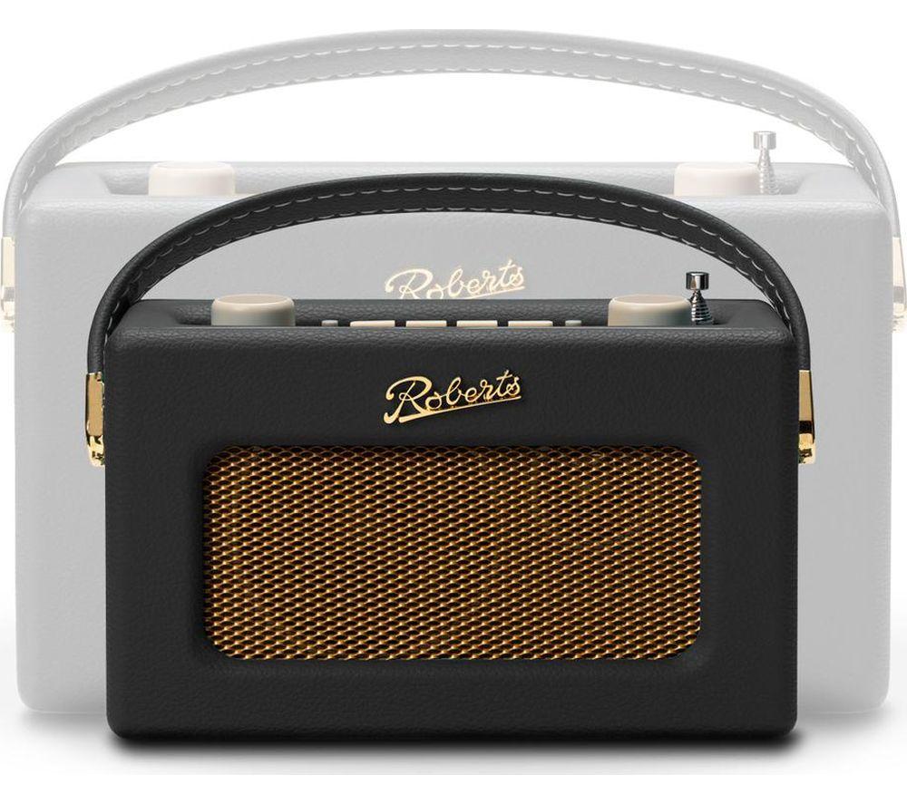 ROBERTS Revival Uno BT Portable DAB+/FM Retro Bluetooth Radio - Black image number 4 of 10