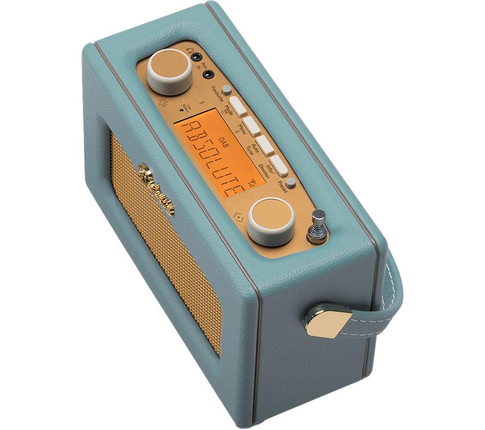 ROBERTS Revival Uno BT Portable DAB+/FM Retro Bluetooth Radio - Duck Egg image number 4 of 4