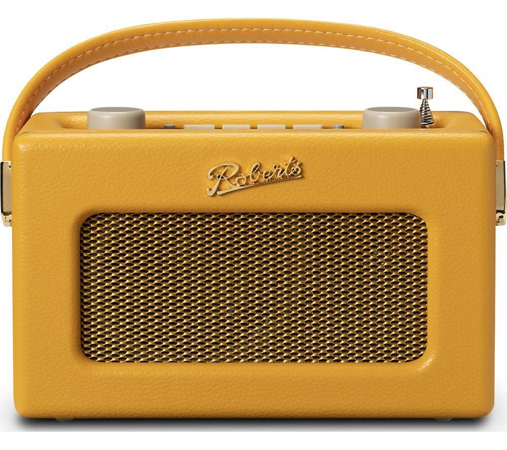 Roberts Revival Uno Bt Portable Dabﱓ Retro Bluetooth Radio - Sunburst Yellow, Yellow