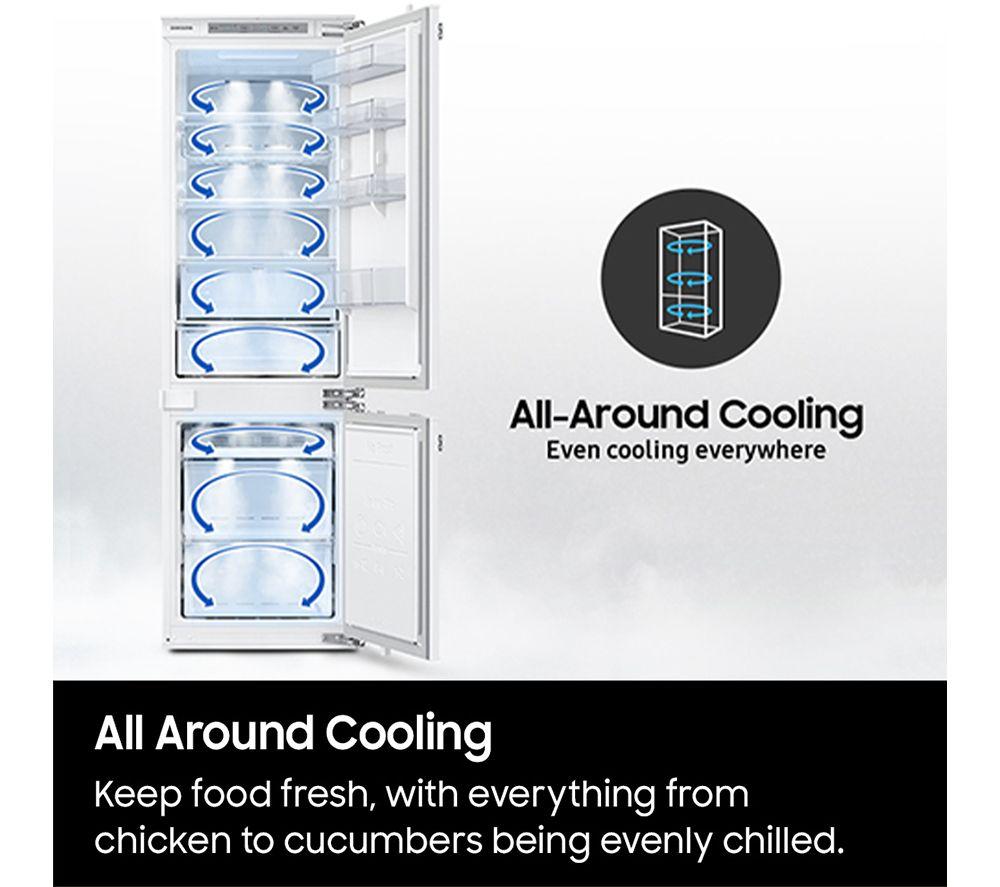 SAMSUNG Series 5 SpaceMax RB33B610ESA/EU Smart 70/30 Fridge Freezer - Silver image number 7 of 10