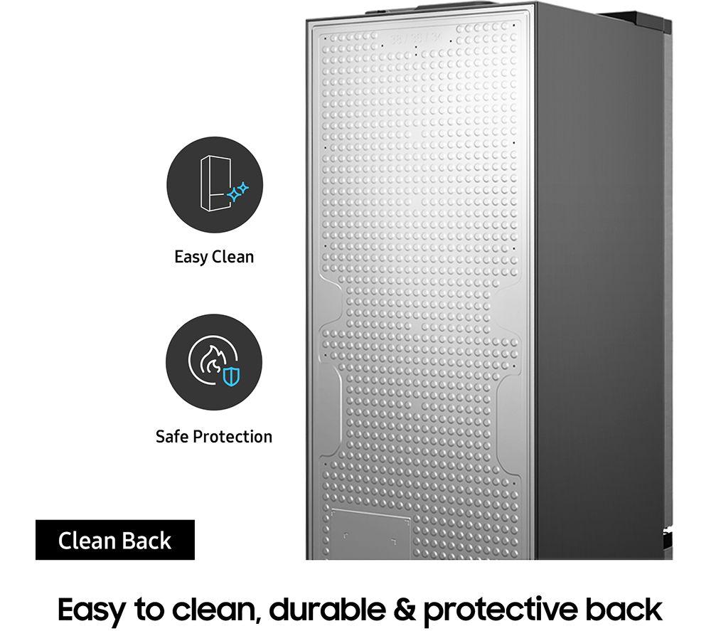 SAMSUNG Series 5 SpaceMax RB33B610ESA/EU Smart 70/30 Fridge Freezer - Silver image number 8 of 10