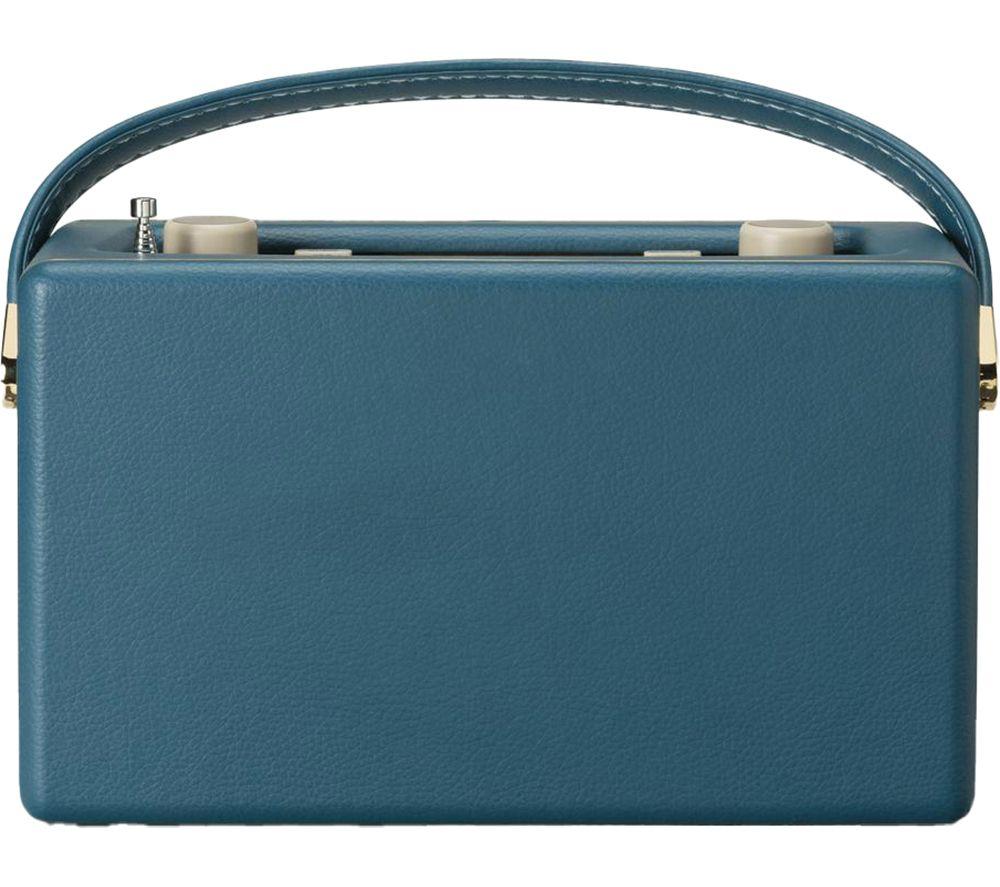 ROBERTS Revival iStream 3L Portable DAB+/FM Retro Smart Bluetooth Radio - Teal Blue image number 4 of 4