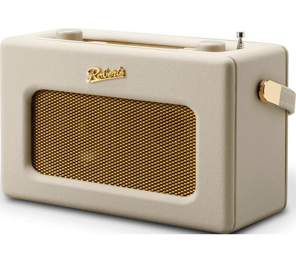 ROBERTS Revival iStream 3L Portable DAB+/FM Retro Smart Bluetooth Radio - Pastel Cream image number 2 of 3