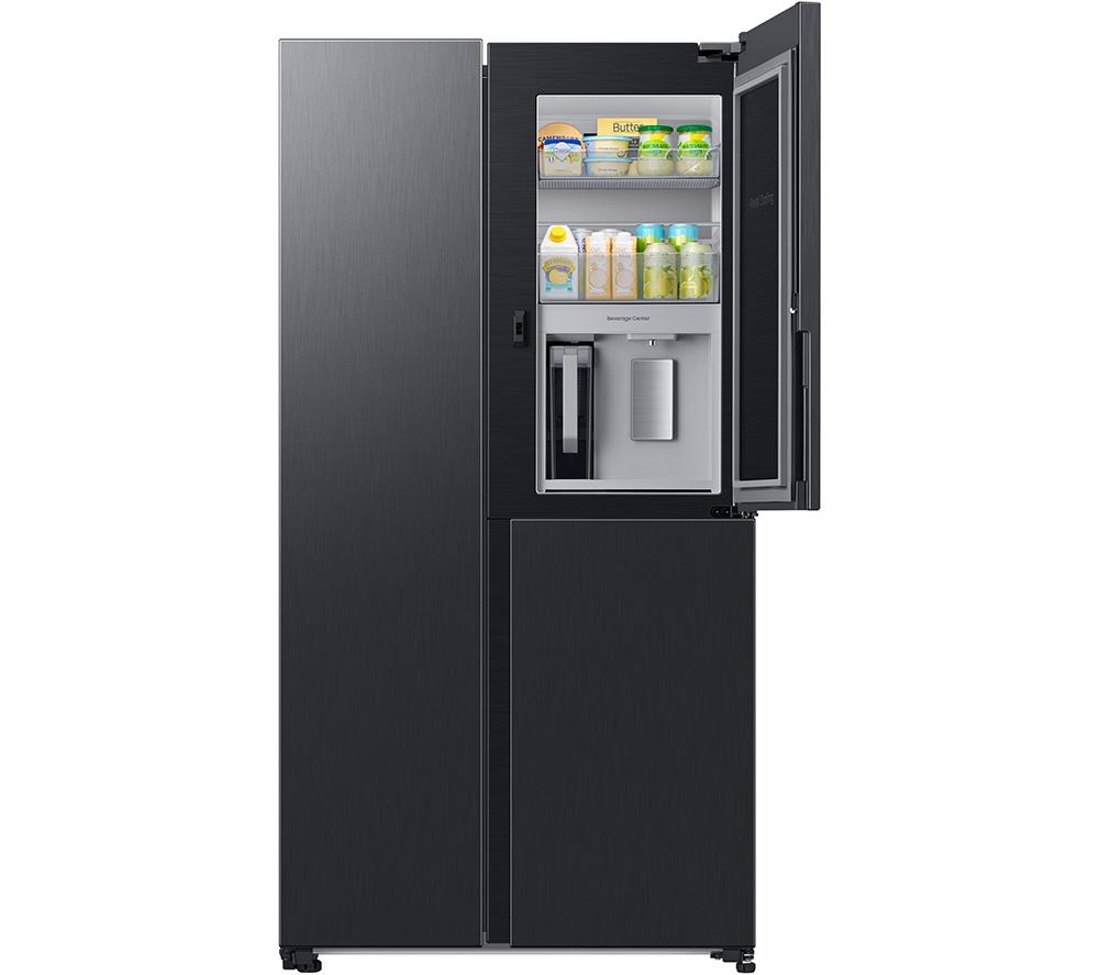 SAMSUNG SpaceMax Beverage Center RH69CG895DB1EU Smart Fridge Freezer - Black, Black