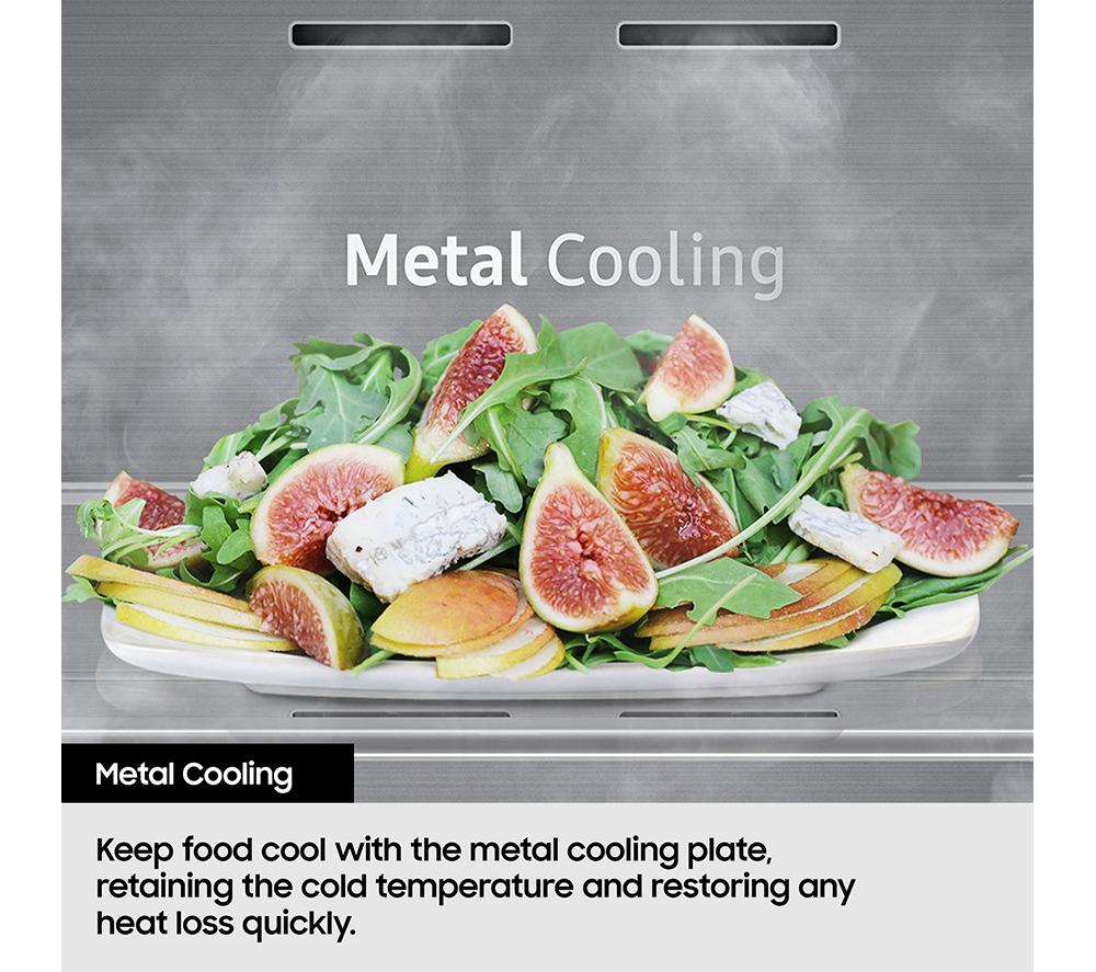 SAMSUNG Series 9 Beverage Center RH69CG895DB1EU Smart American-Style Fridge Freezer - Black image number 9 of 12