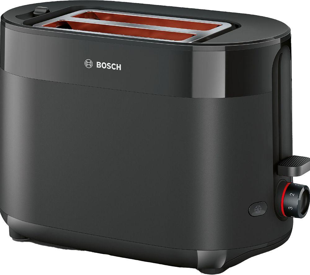 BOSCH MyMoments Delight TAT2M123GB 2-Slice Toaster Â– Black