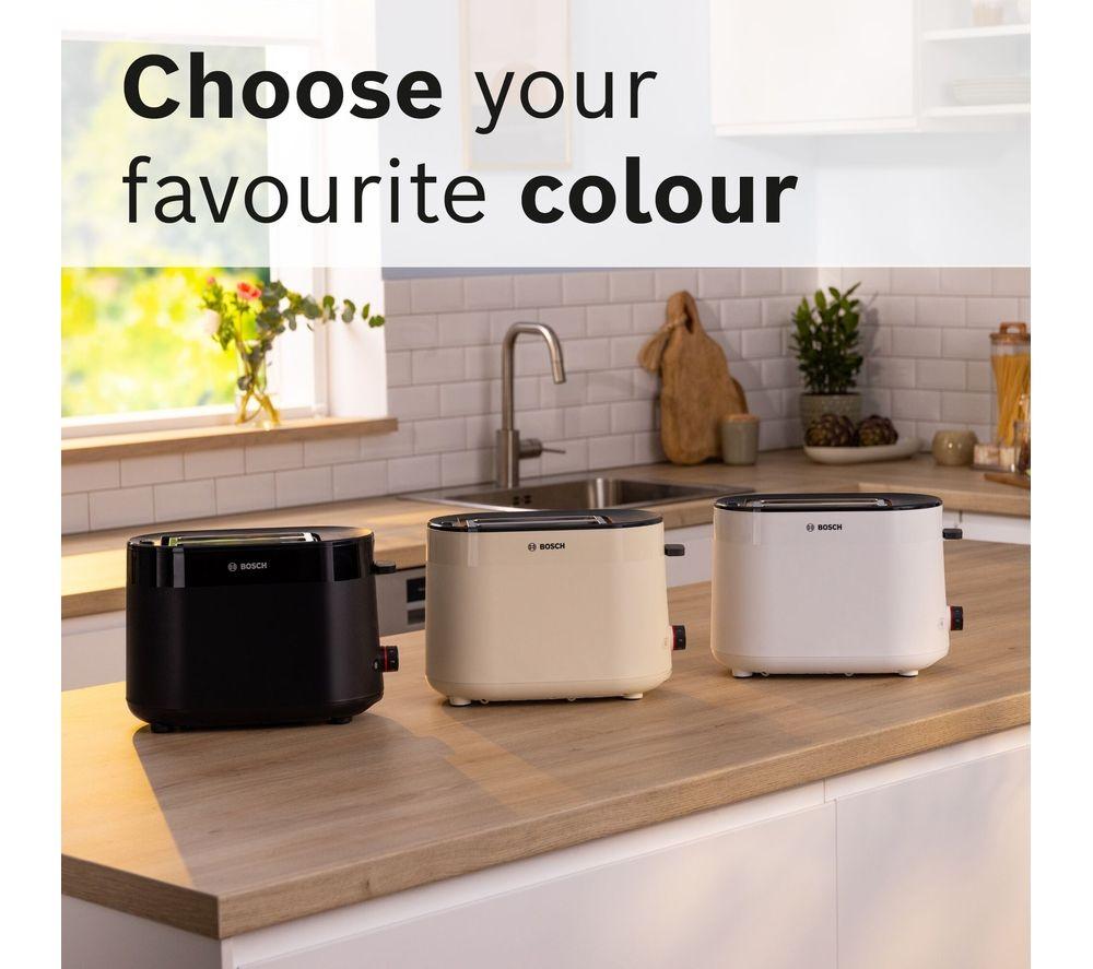 BOSCH MyMoments Delight TAT2M121GB 2-Slice Toaster - White image number 10 of 11