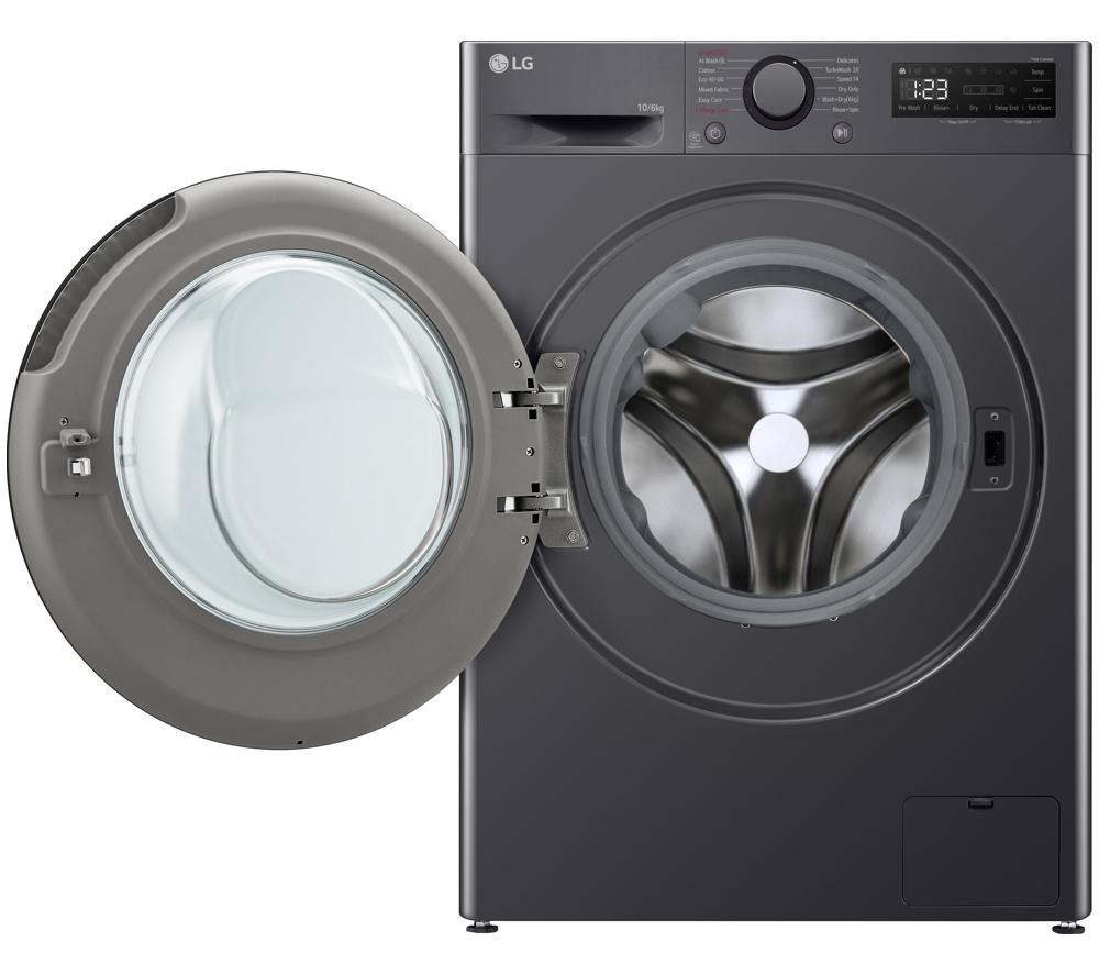 LG Series 4 Pro AI Direct Drive FWY706GBTN1 10 kg Washer Dryer - Slate Grey image number 11 of 15