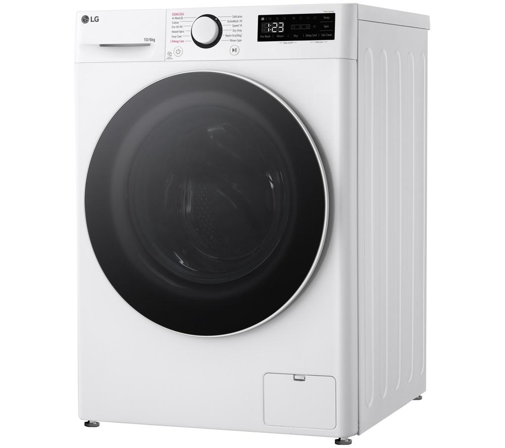 LG Series 4 Pro AI Direct Drive FWY706WWTN1 10 kg Washer Dryer - White image number 15 of 15