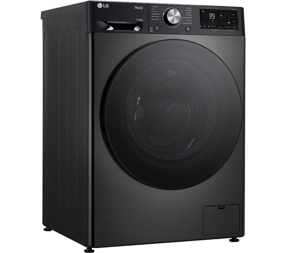 LG Turbowash360 FWY916BBTN1 WiFi-enabled 11 kg Washer Dryer - Black image number 15 of 15