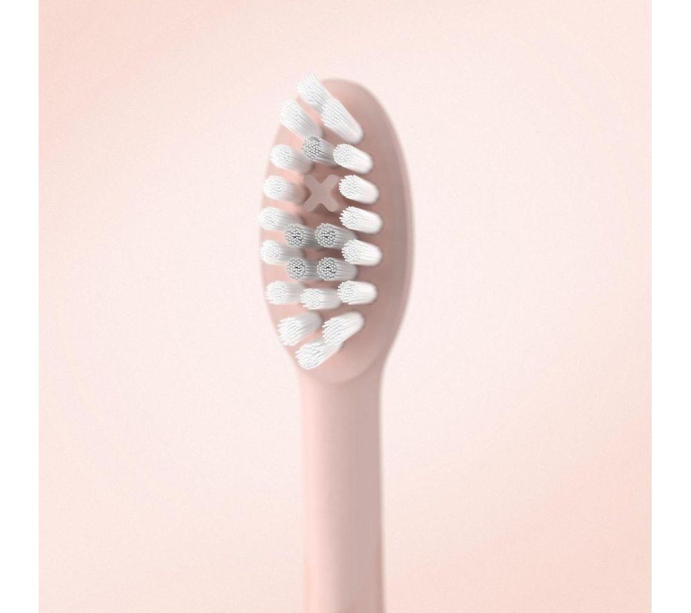 ORDO Sonic+ Replacement Toothbrush Heads - Pack of 4, Rose Gold image number 3 of 4