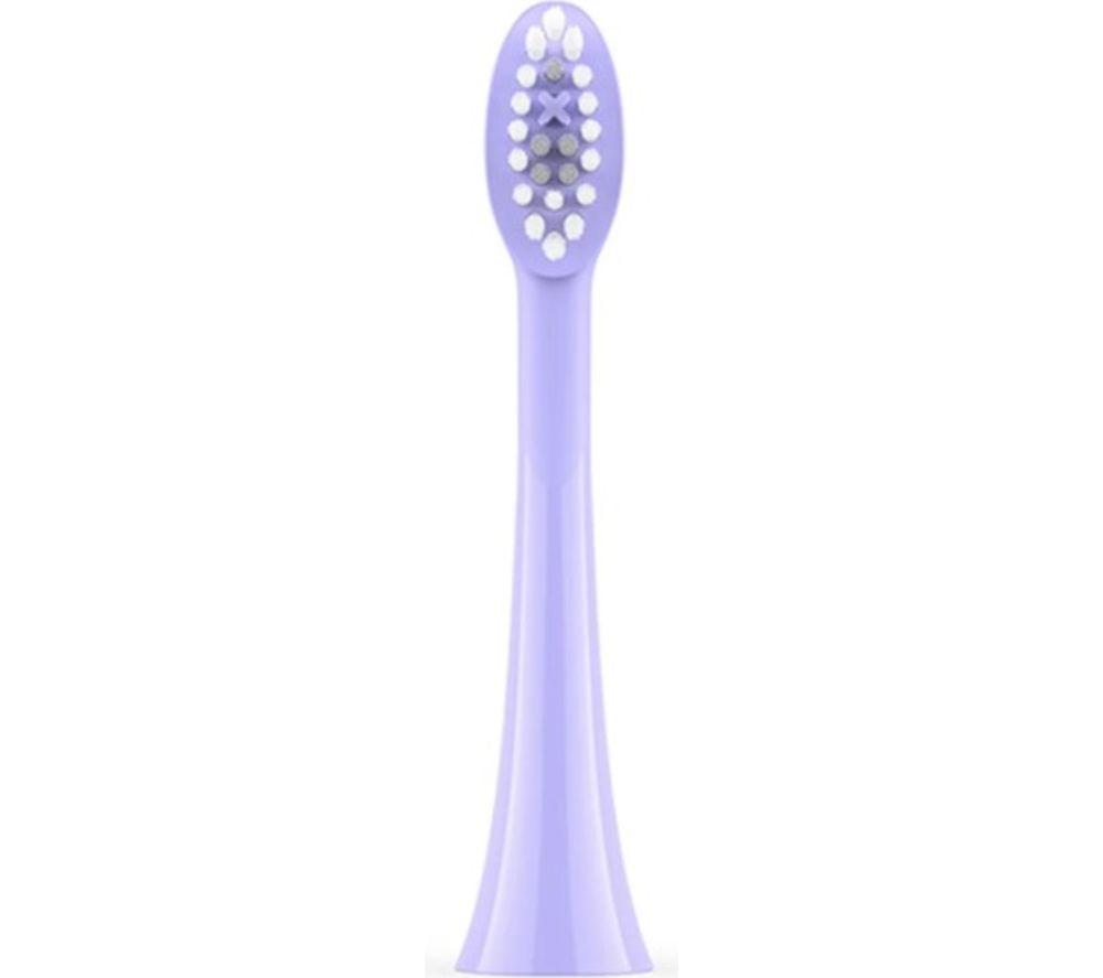 ORDO Sonic+ Replacement Toothbrush Heads - Pack of 4, Pearl Violet image number 2 of 4