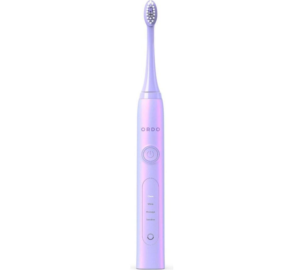 ORDO Sonic+ Replacement Toothbrush Heads - Pack of 4, Pearl Violet image number 4 of 4