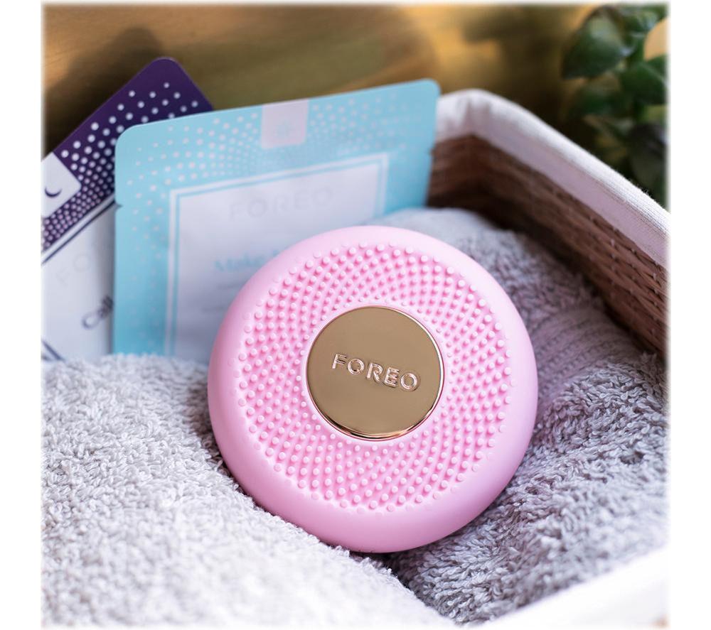 FOREO UFO Mini Power Mask Cleanser - Pearl Pink image number 2 of 5