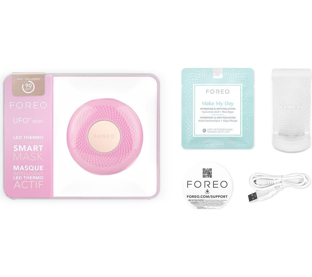 FOREO UFO Mini Power Mask Cleanser - Pearl Pink image number 5 of 5