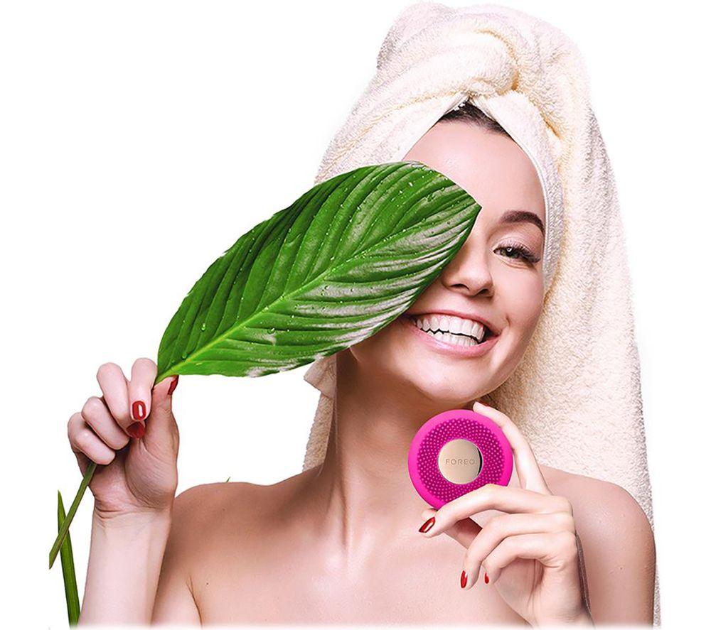 FOREO UFO Mini Power Mask Cleanser - Fuchsia image number 2 of 5