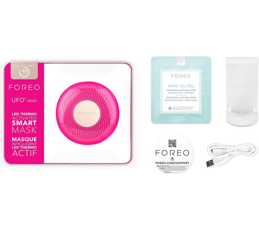 FOREO UFO Mini Power Mask Cleanser - Fuchsia image number 5 of 5