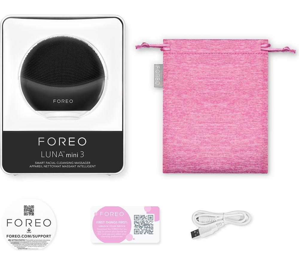 FOREO LUNA Mini 3 Facial Cleansing Brush - Midnight image number 5 of 5
