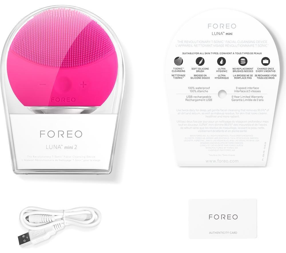 ボディ・フェイスケア Luna mini2 FOREO F6255 楽天市場】【50% OFF】LUNA mini 2 電動 FOREO フォレオ 洗顔