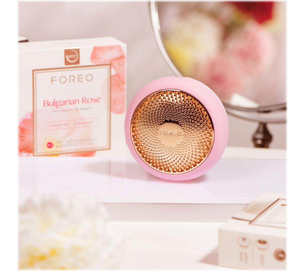 FOREO UFO Power Mask Cleanser - Pearl Pink image number 2 of 4