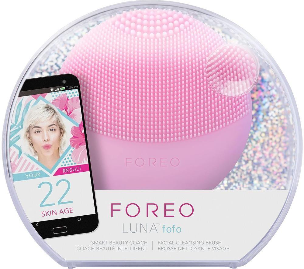 FOREO Luna Fofo Facial Cleansing Brush - Pearl Pink image number 3 of 4