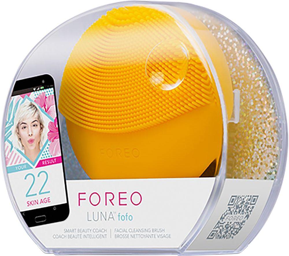 FOREO Luna Fofo Facial Cleansing Brush - Sunflower Yellow image number 2 of 4