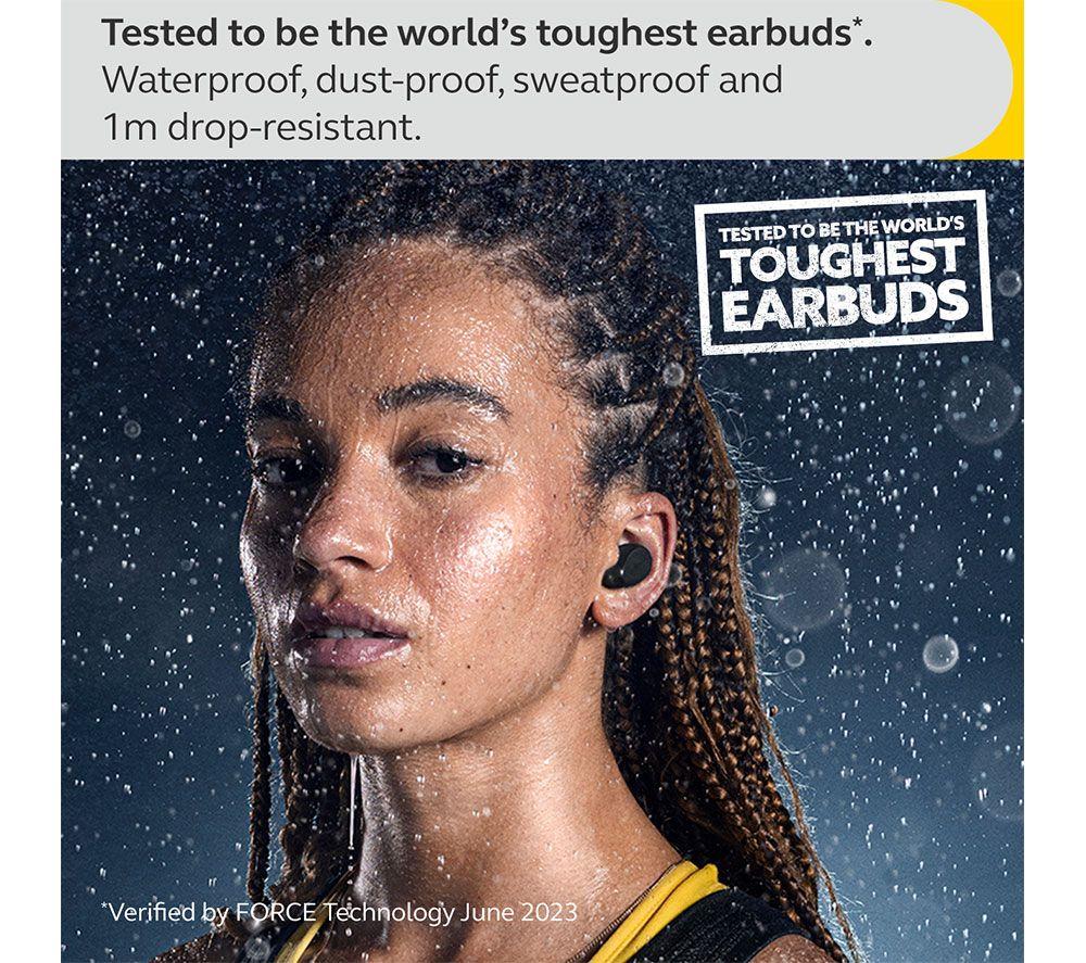 JABRA Elite 8 Active Wireless Bluetooth Noise-Cancelling Earbuds - Black - image 3