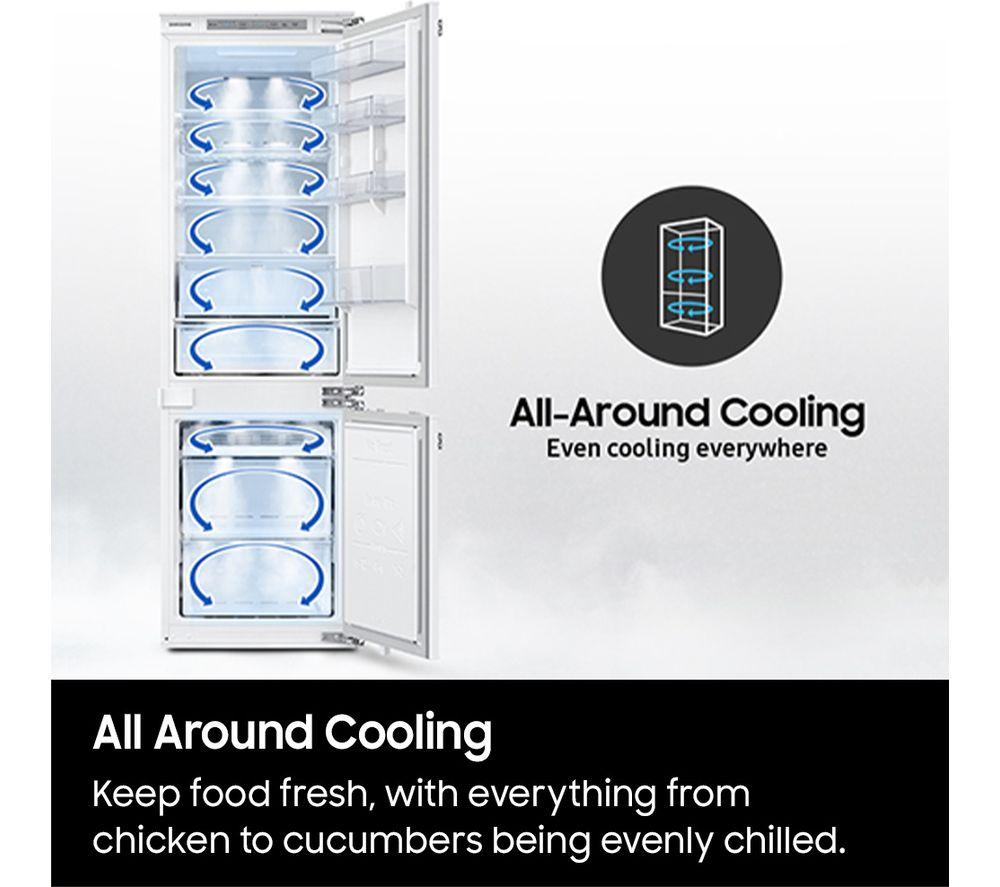 SAMSUNG Series 8 SpaceMax RB38C602ESA/EU 70/30 Fridge Freezer - Silver image number 8 of 9