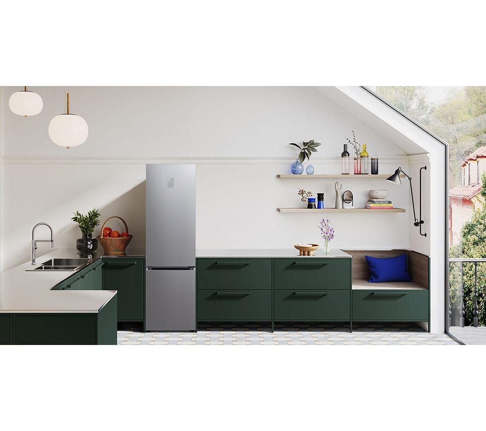 SAMSUNG Series 6 SpaceMax RB38C602CS9/EU Smart 70/30 Fridge Freezer - Matte Stainless image number 7 of 9