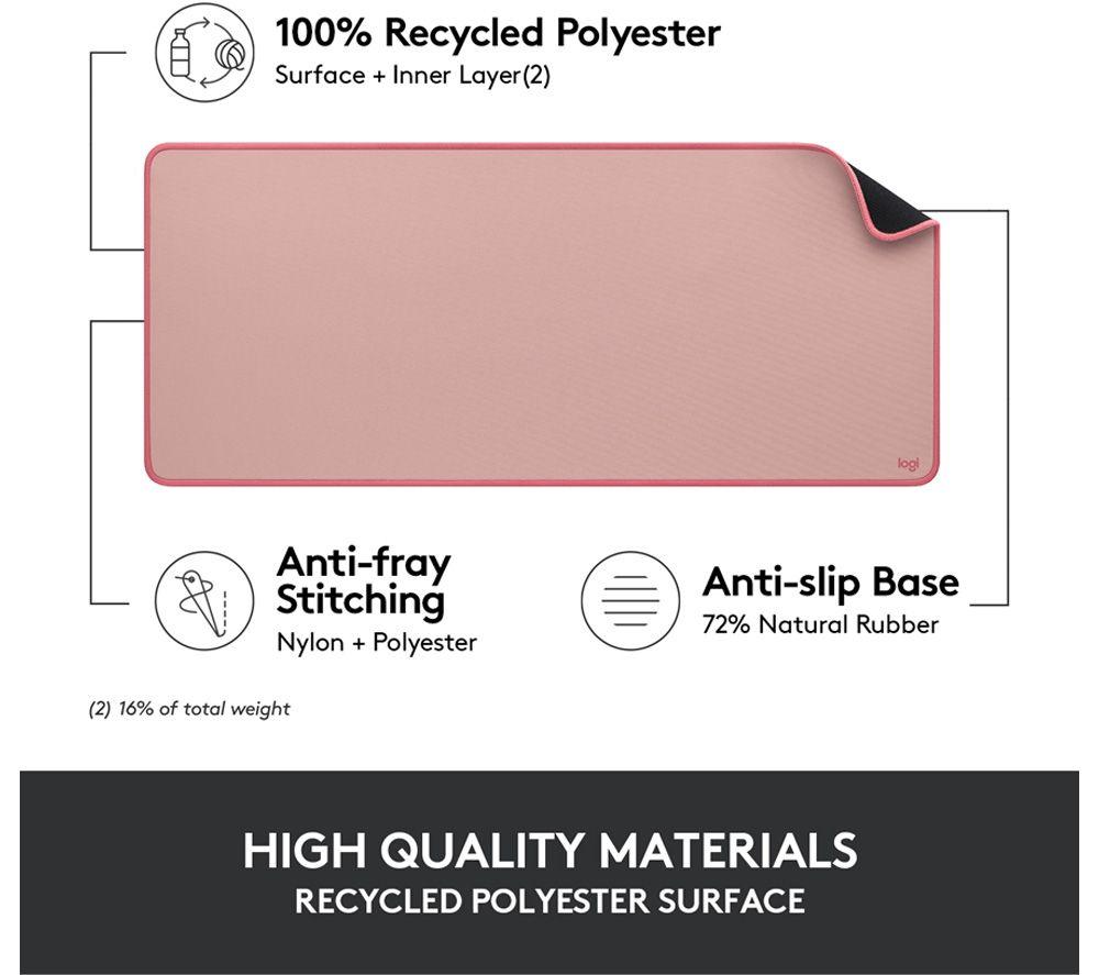 LOGITECH Studio Series Mouse Mat - Darker Rose - Large image number 4 of 8