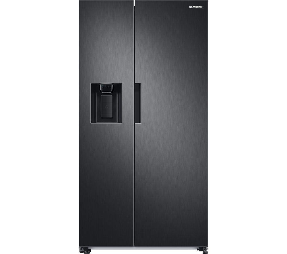 SAMSUNG Series 7 SpaceMax RS67A8811B1/EU American-Style Fridge Freezer - Black, Black