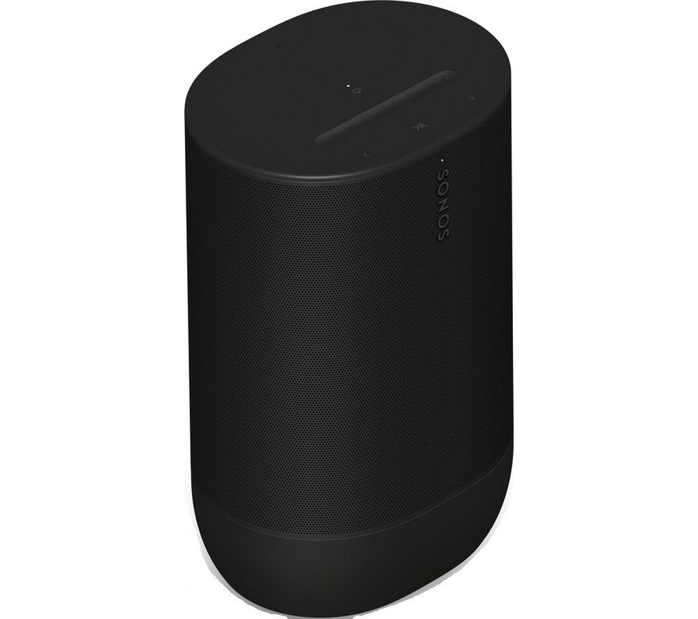 SONOS Move 2 Portable Wireless Multi-room Speaker with Amazon Alexa - Black, Black