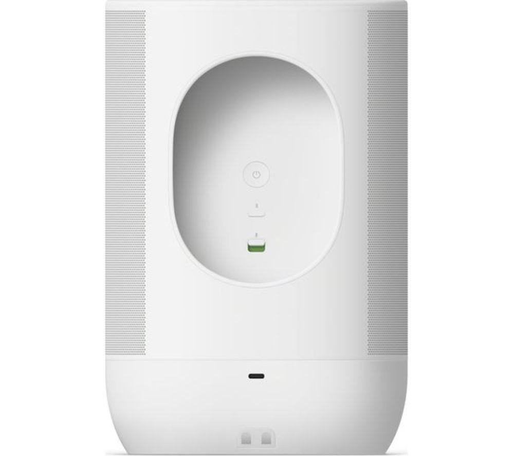SONOS Move 2 Portable Wireless Multi-room Speaker with Amazon Alexa - White image number 4 of 10