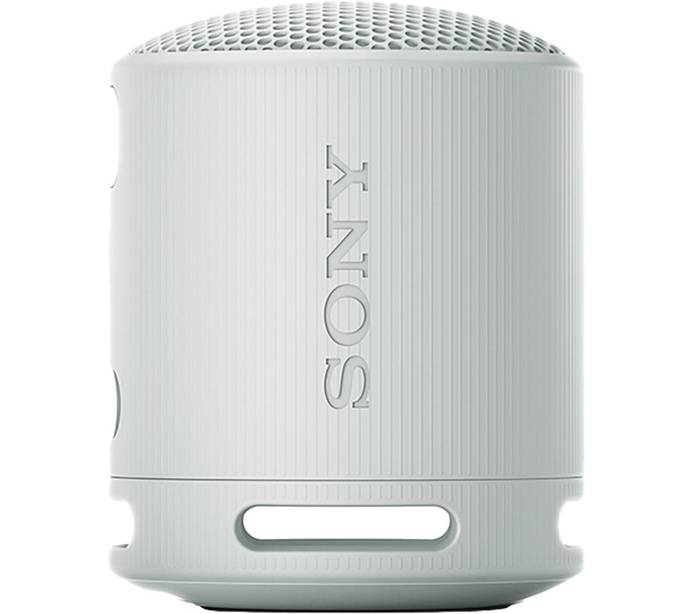 SONY SRS-XB100 Portable Bluetooth Speaker - Light Grey, Silver/Grey