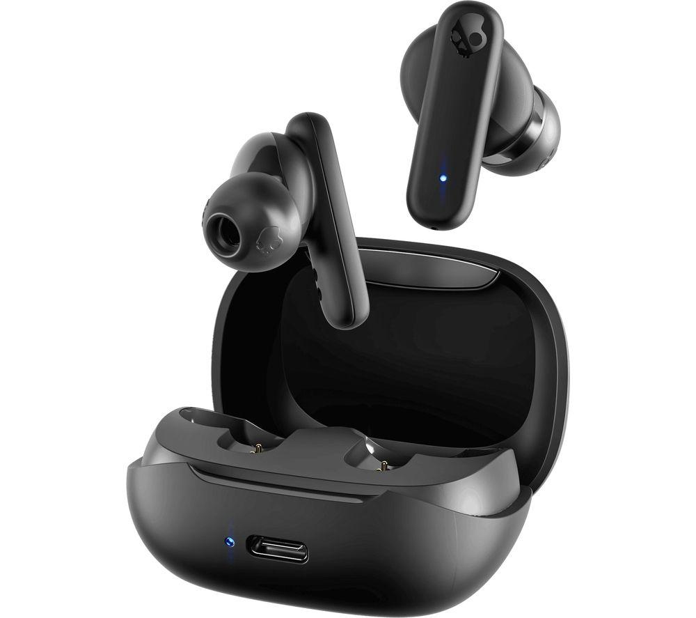 SKULLCANDY Smokin' Buds S2TAW-R740 Wireless Bluetooth Earbuds - Black image number 2 of 10