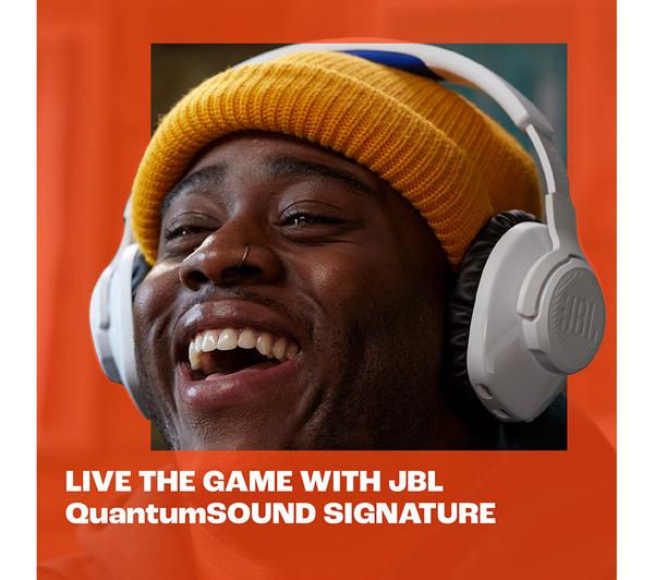 Buy JBL Quantum 360P Wireless Gaming Headset - White & Blue | Currys
